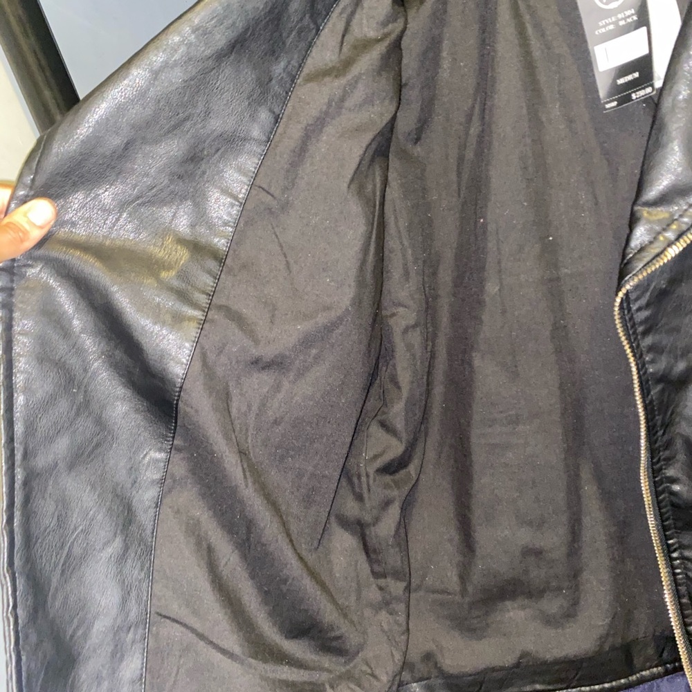 Faux leather jacket - Picture 5 of 5